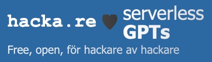 hacka.re - Shareable, serverless GPTs
